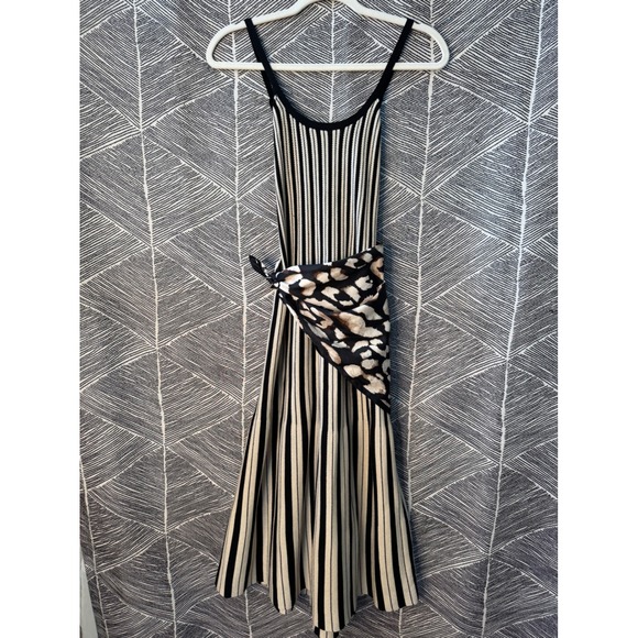 a new day Dresses & Skirts - Striped Knit Midi‎ Dress Sz M